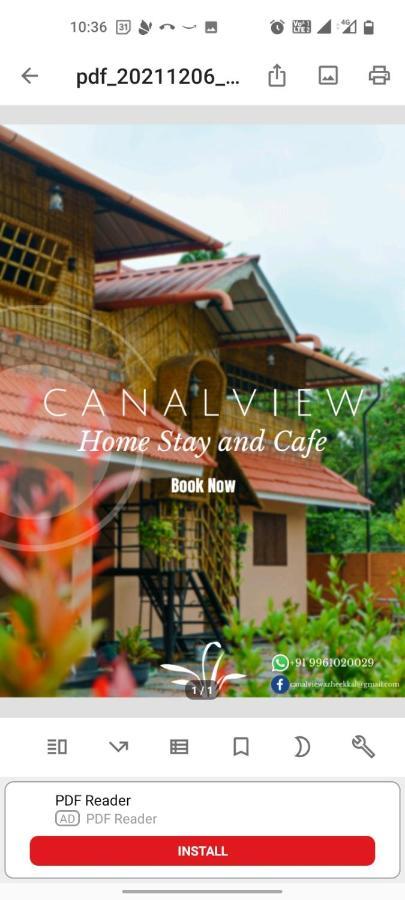Canalview Private Cottage Azhikkal Ayiram Thengu Panmana Экстерьер фото